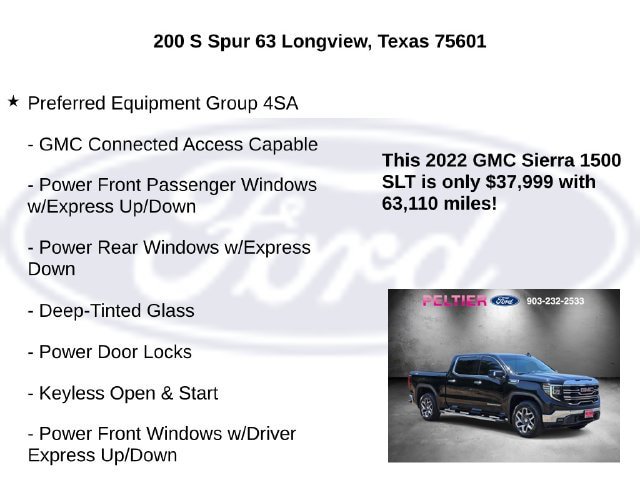 Used 2022 GMC Sierra 1500 SLT AWD/4WD image 5