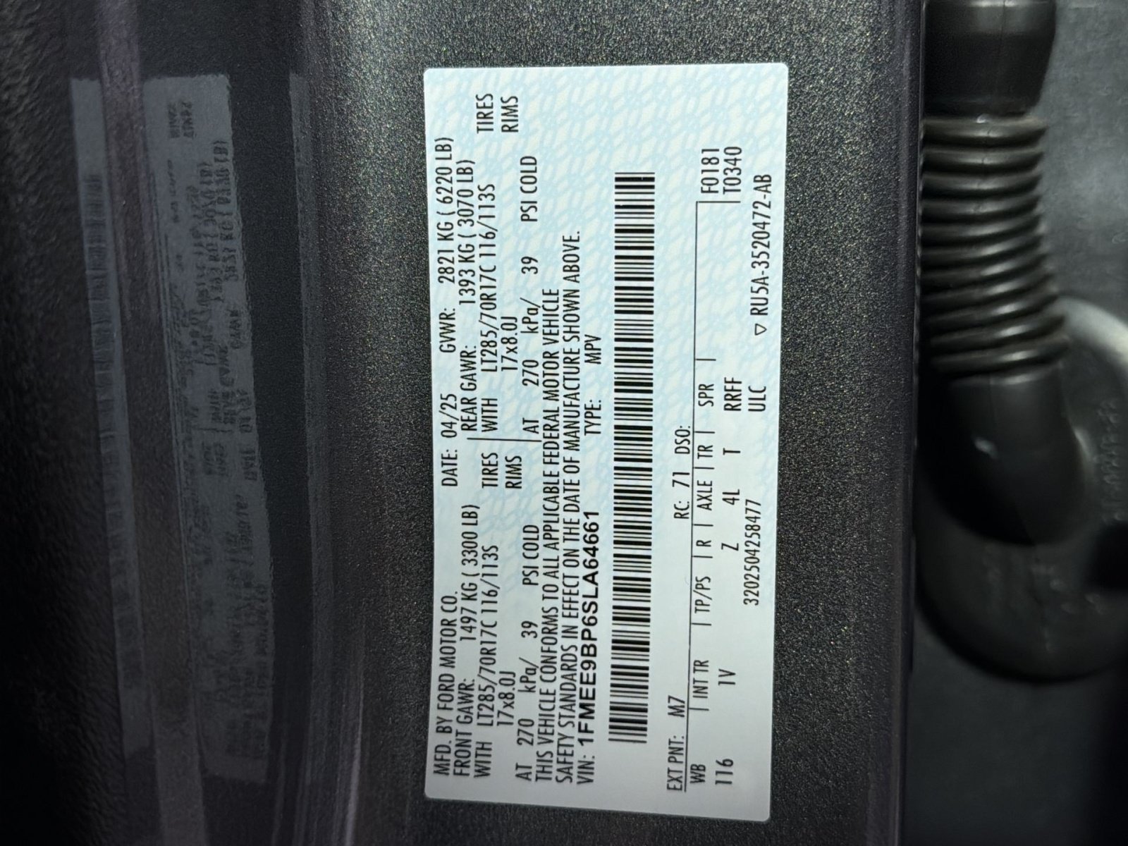 Certified 2025 Ford Bronco Badlands AWD/4WD image 38
