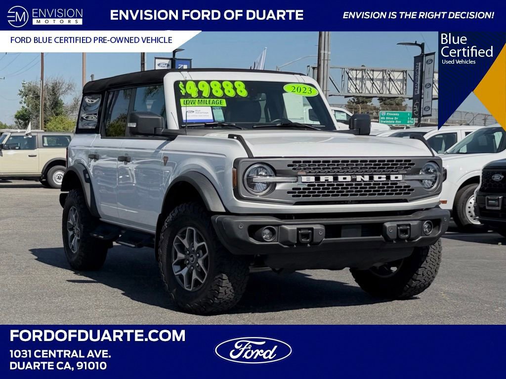 Certified 2023 Ford Bronco Badlands