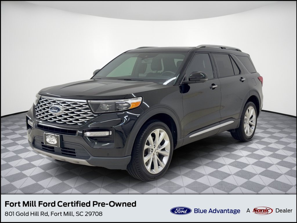 Certified 2022 Ford Explorer Platinum w/ Equipment Group 601A AWD/4WD image 1