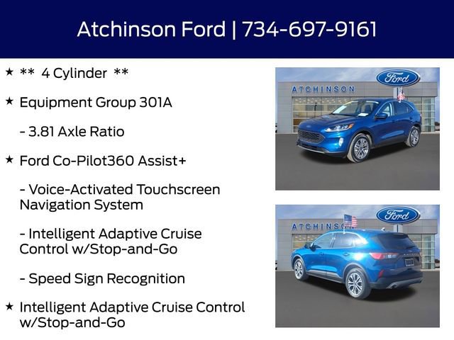 Certified 2022 Ford Escape SEL image 12