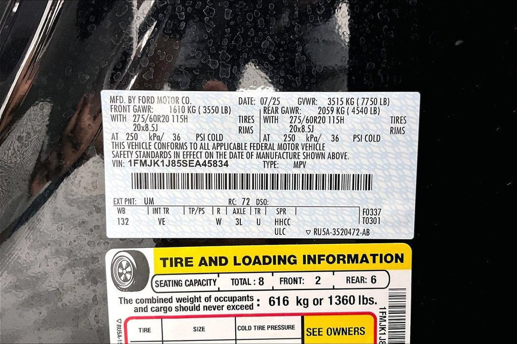 Certified 2025 Ford Expedition Max Active AWD/4WD image 36