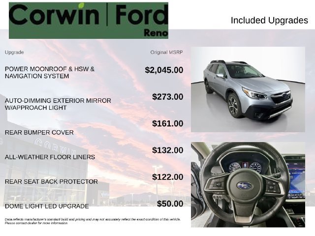 Used 2022 Subaru Outback Limited AWD/4WD image 3