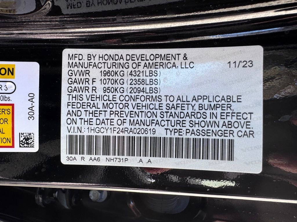 Used 2024 Honda Accord LX image 38