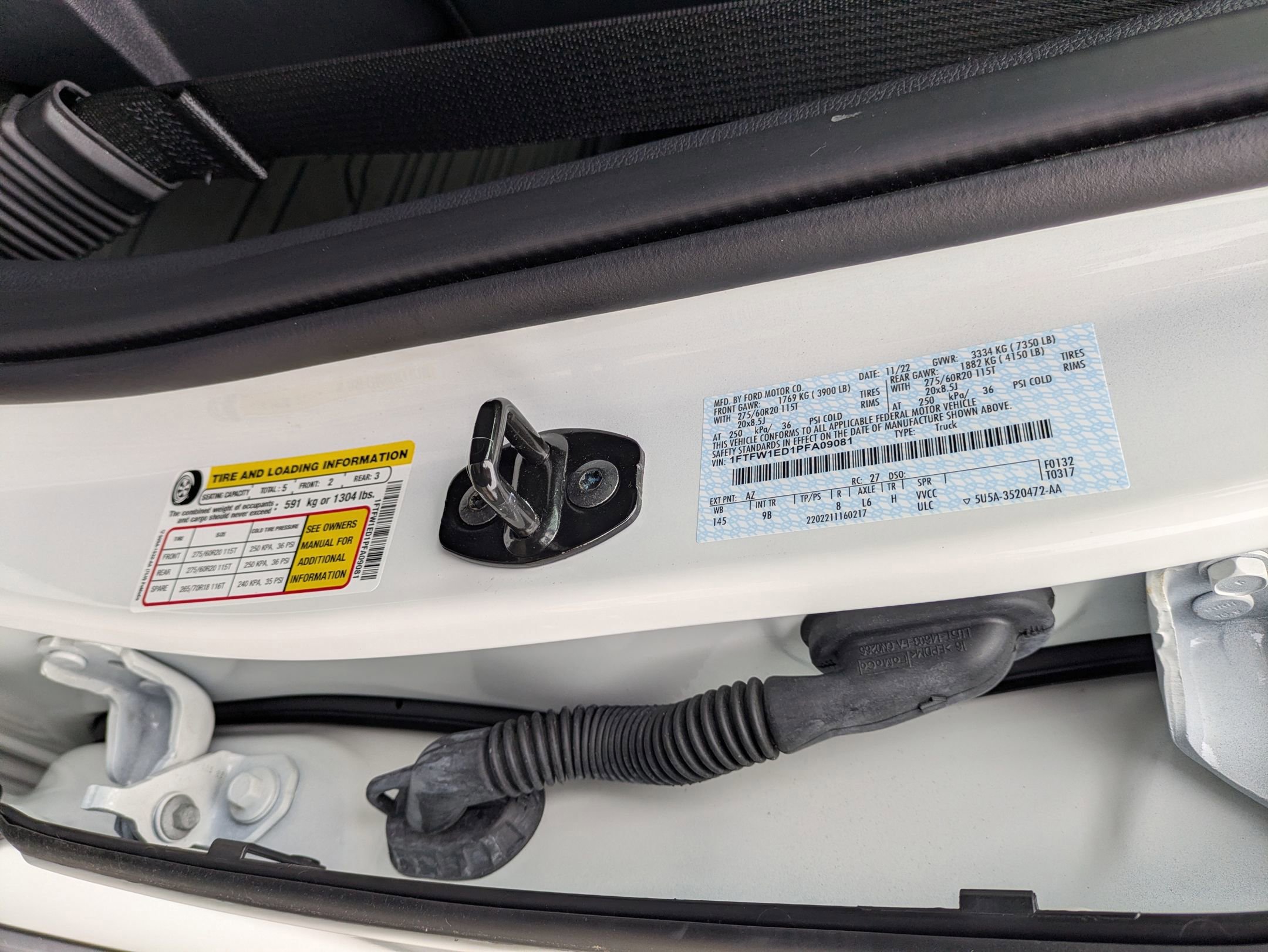 Certified 2023 Ford F150 Platinum w/ Equipment Group 701A High image 49