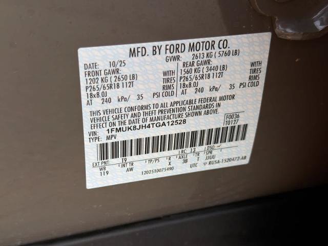 Certified 2026 Ford Explorer Tremor w/ Tremor Convenience Package AWD/4WD image 38