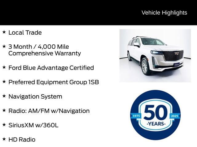 Used 2023 Cadillac Escalade ESV Premium Luxury AWD/4WD image 6