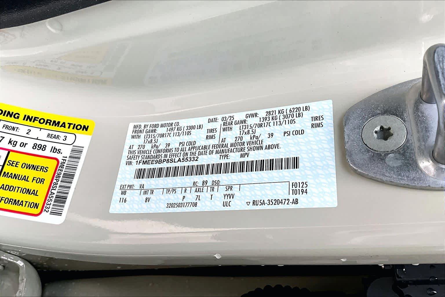 Certified 2025 Ford Bronco Badlands AWD/4WD image 34