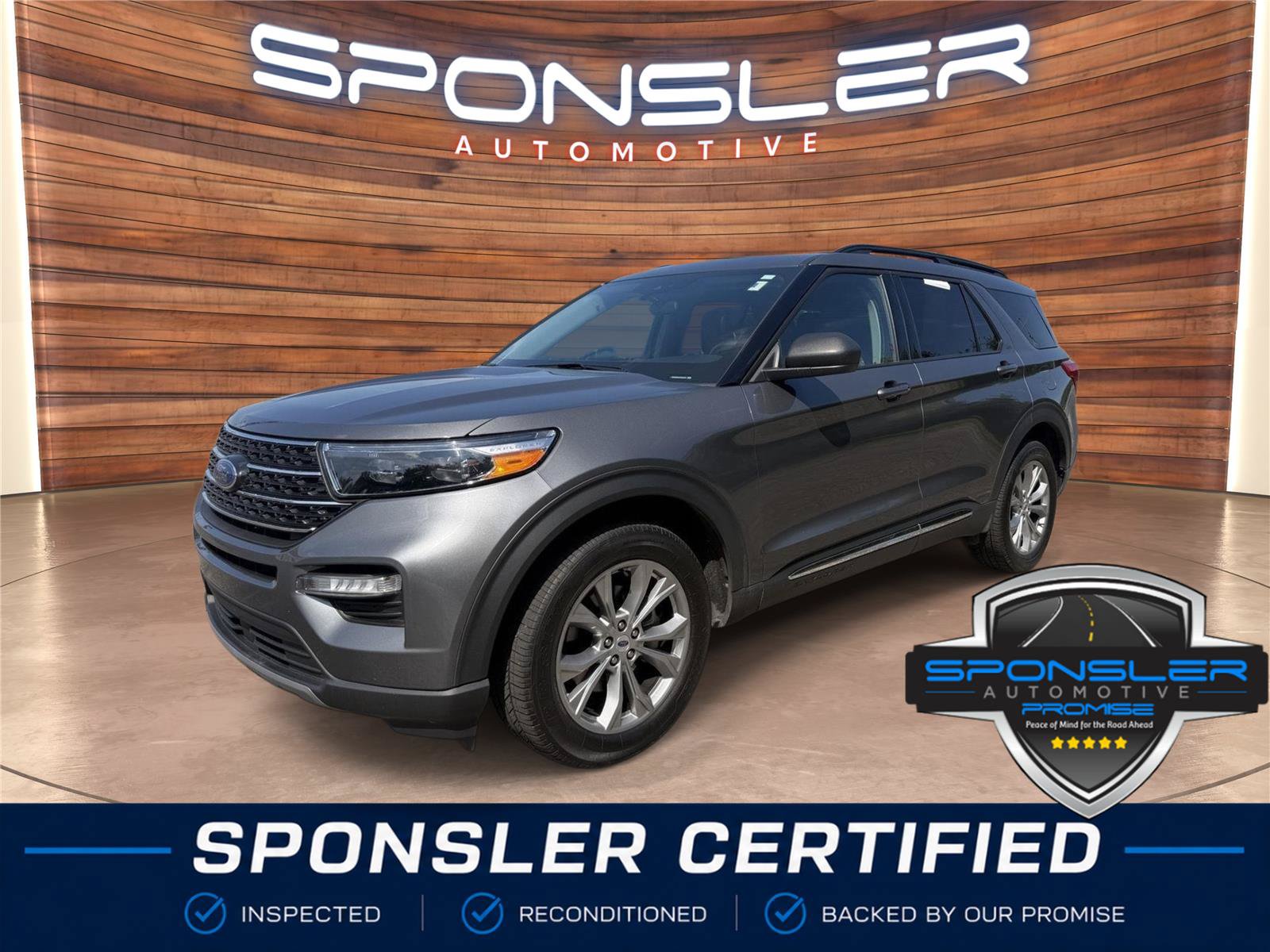 Certified 2023 Ford Explorer XLT w/ Equipment Group 202A