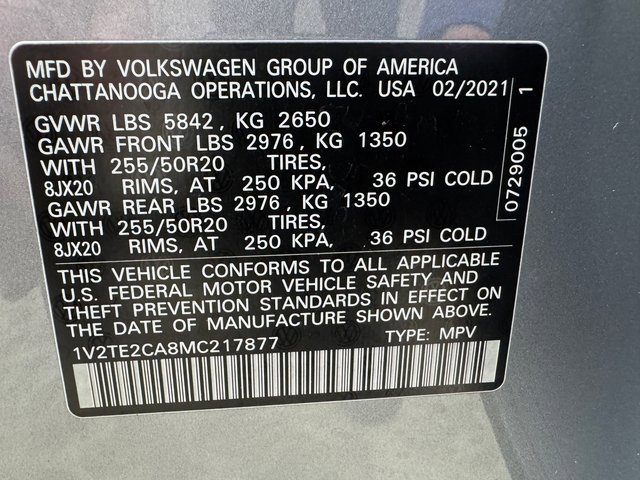 Used 2021 Volkswagen Atlas Cross Sport SEL Premium image 30