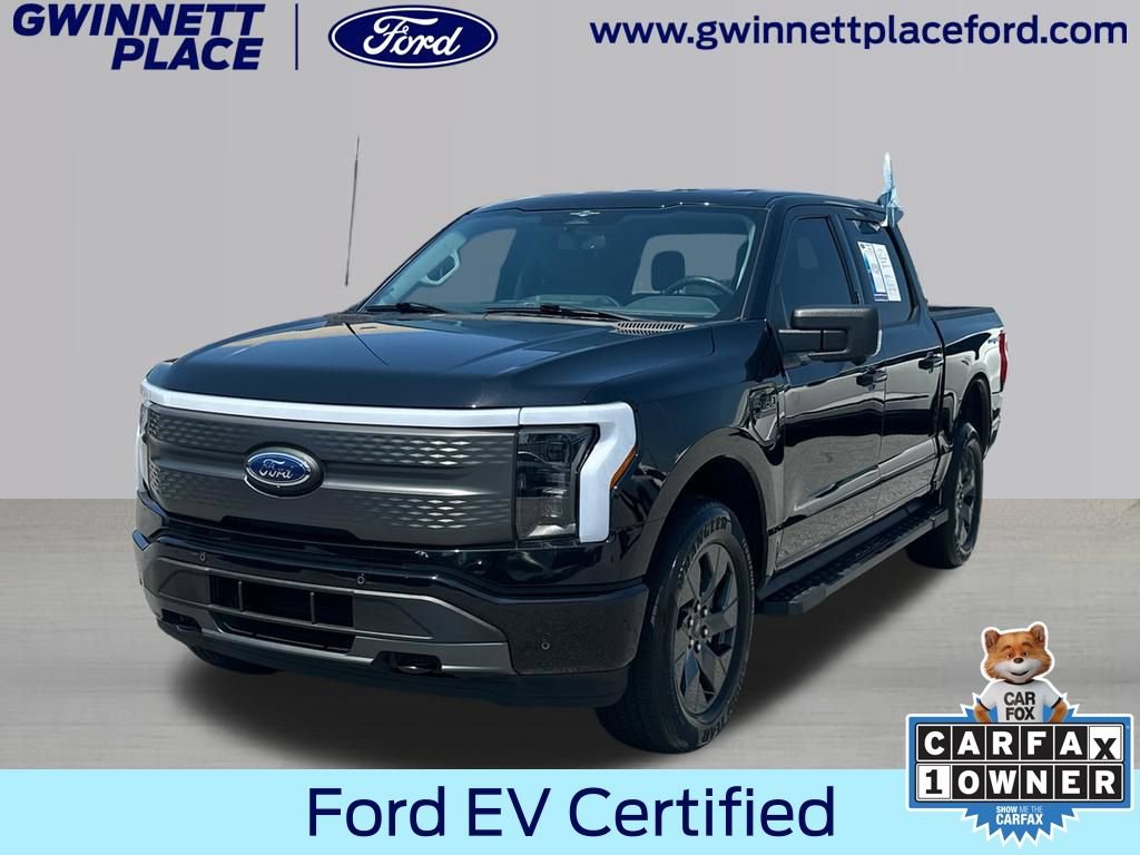 Certified 2023 Ford F150 Lightning XLT w/ Equipment Group 312A High AWD/4WD image 1