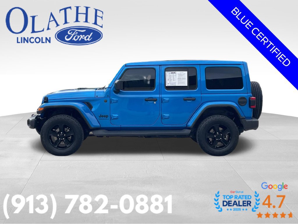 Used 2023 Jeep Wrangler Unlimited Sahara AWD/4WD image 2