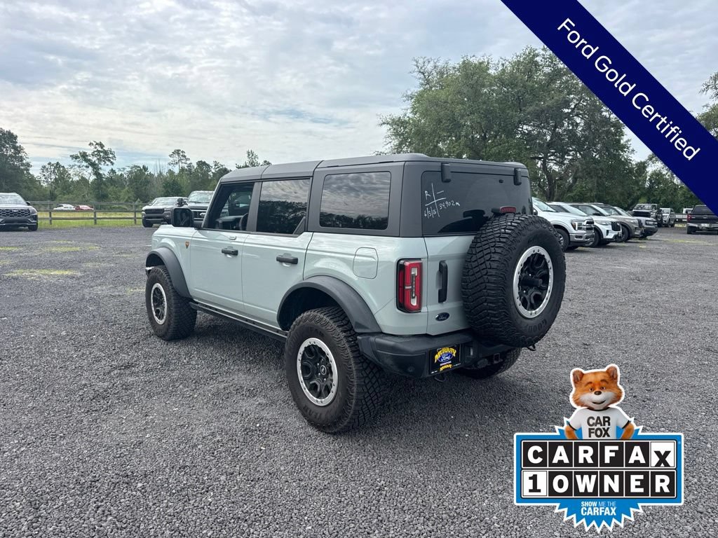 Certified 2022 Ford Bronco Badlands w/ Sasquatch Package AWD/4WD image 4