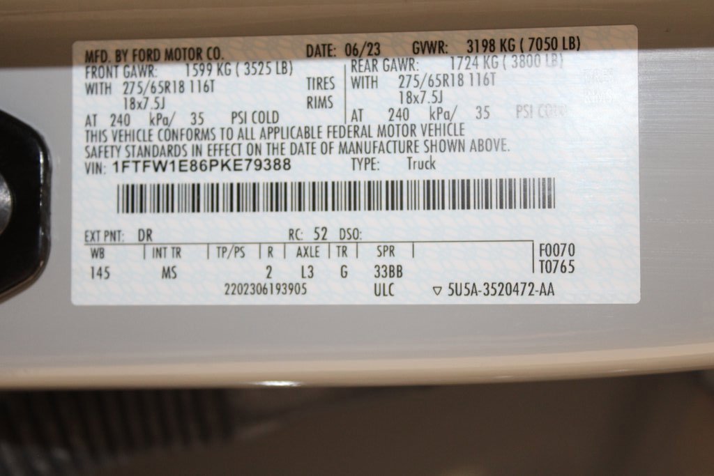 Certified 2023 Ford F150 XLT w/ Equipment Group 302A High image 22