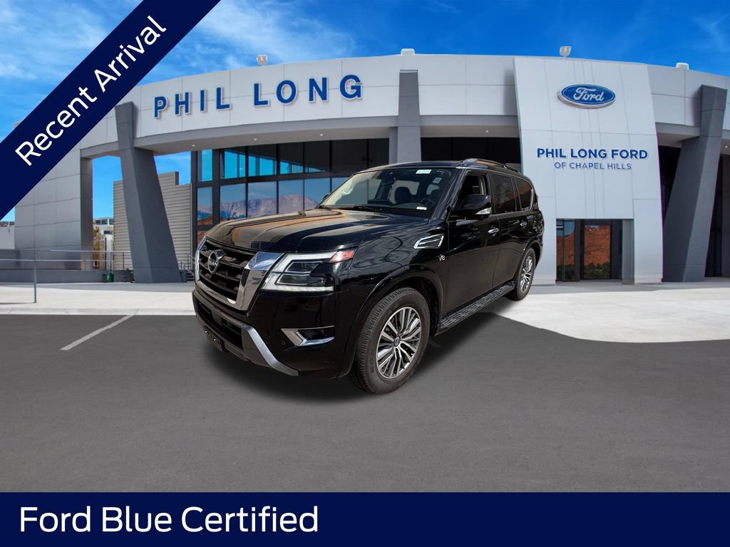 Used 2021 Nissan Armada SL w/ Captain's Chairs Package AWD/4WD image 1