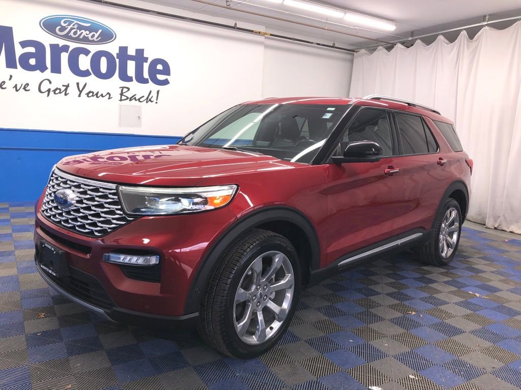 Certified 2020 Ford Explorer Platinum w/ Premium Technology Package image 1