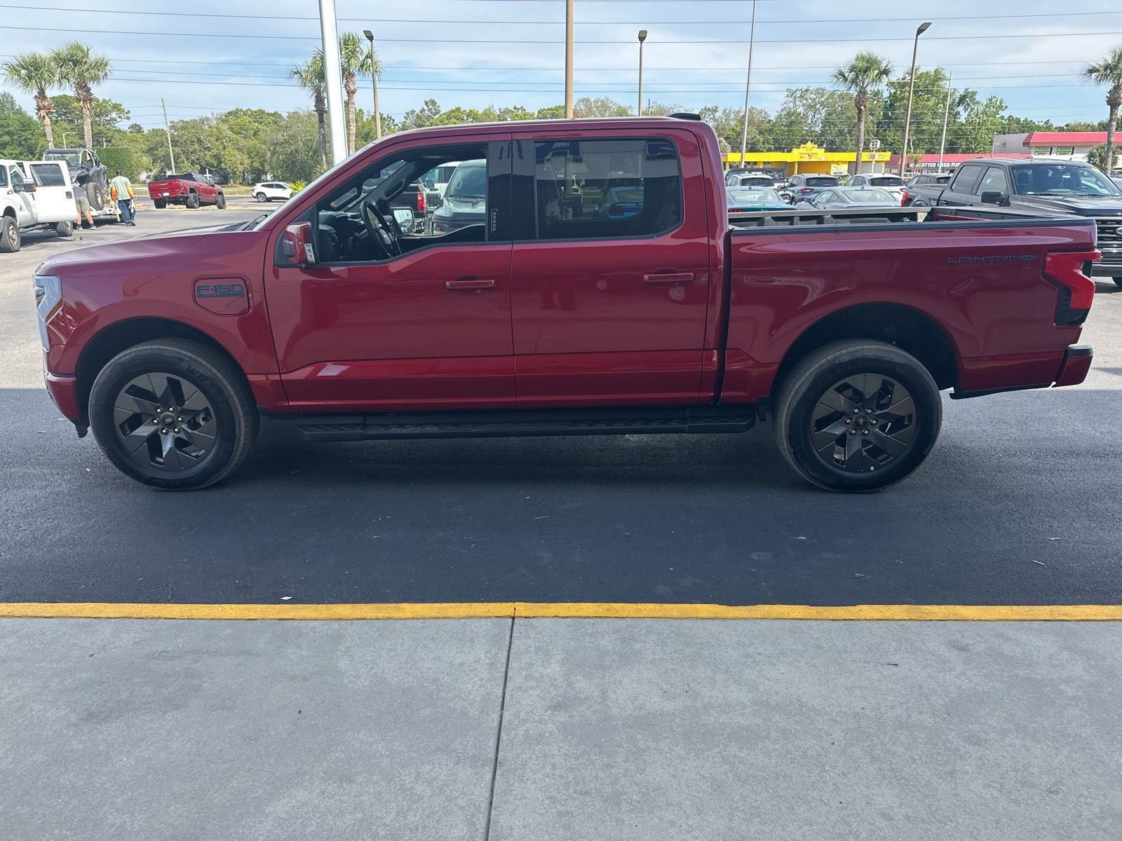 Certified 2025 Ford F150 Lightning Lariat AWD/4WD image 7