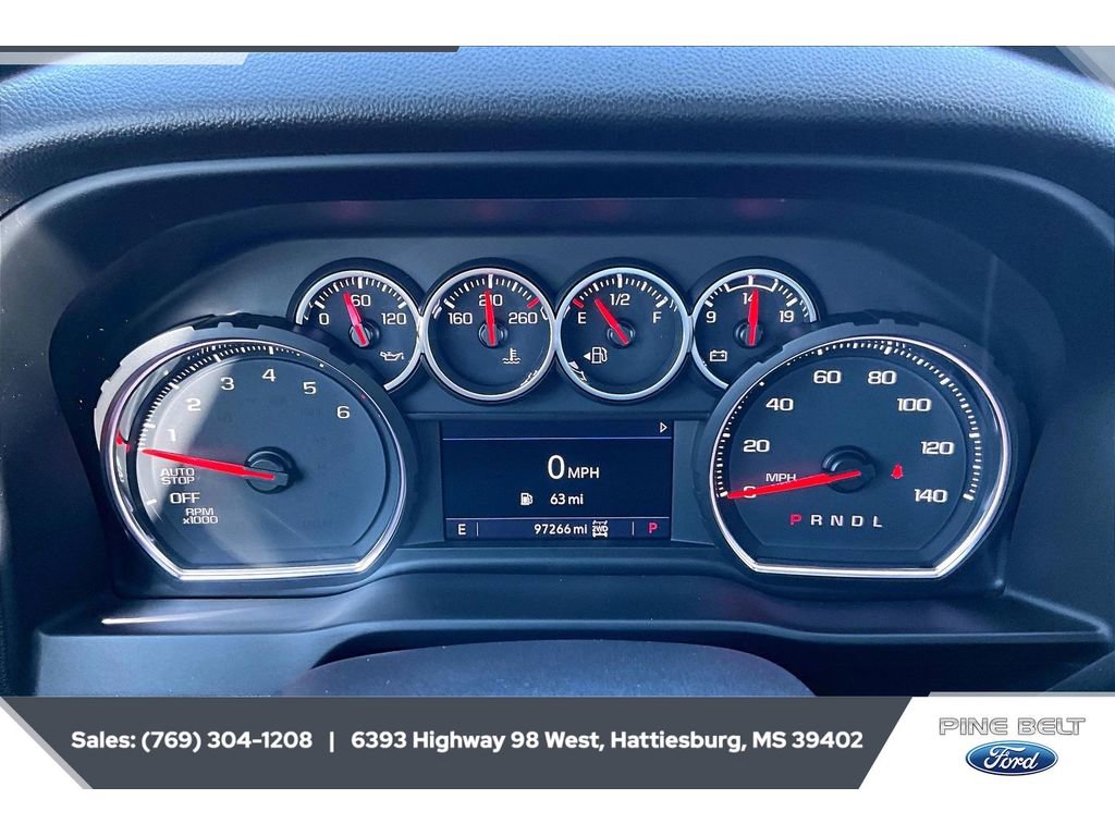 Used 2022 Chevrolet Silverado 1500 Custom Trail Boss w/ Safety Confidence Package AWD/4WD image 14