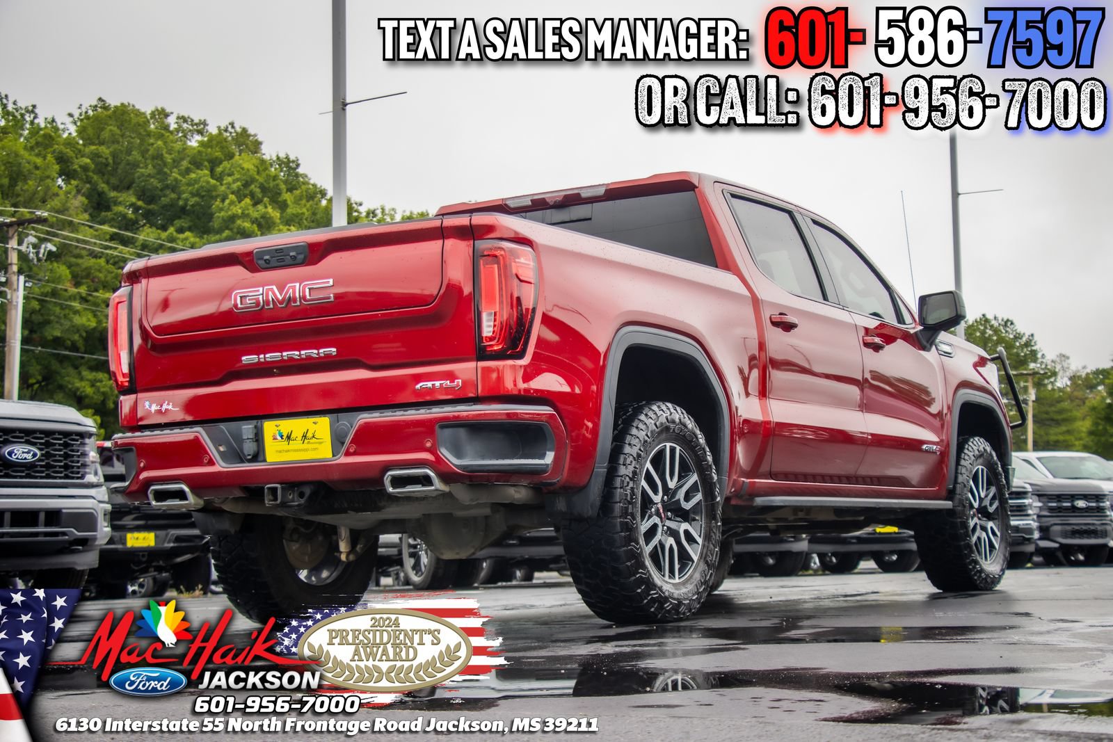 Used 2024 GMC Sierra 1500 AT4 w/ Technology Package AWD/4WD image 6