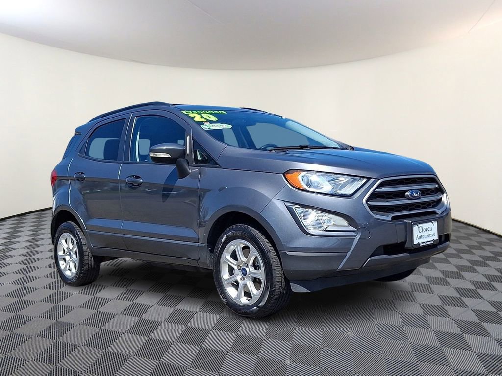 Certified 2020 Ford EcoSport SE w/ SE Convenience Package