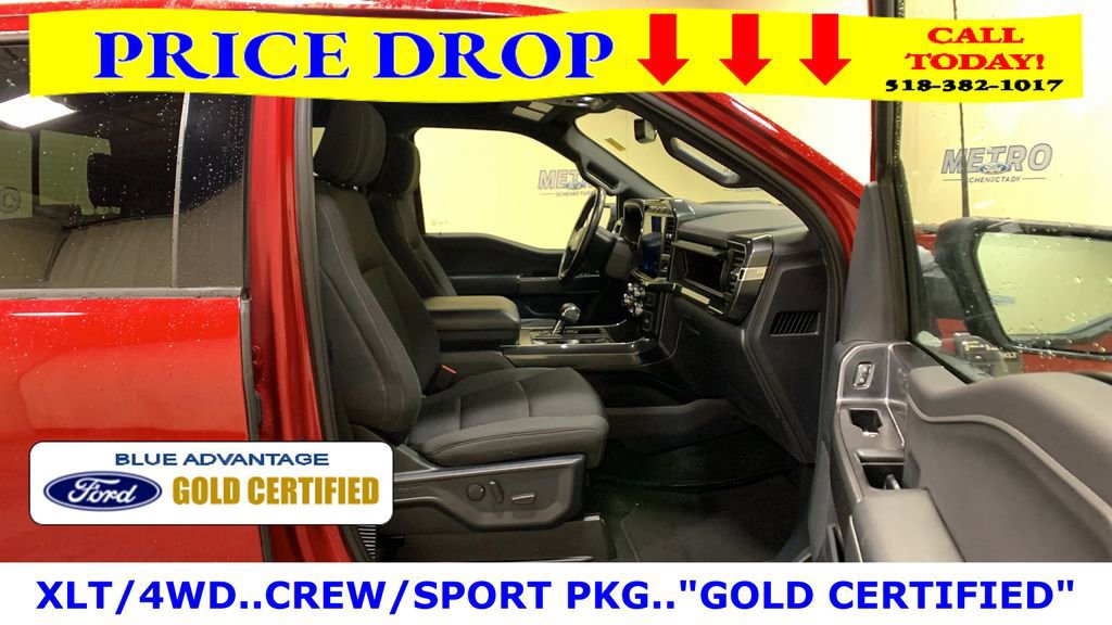 Certified 2022 Ford F150 XLT w/ Equipment Group 302A High image 16