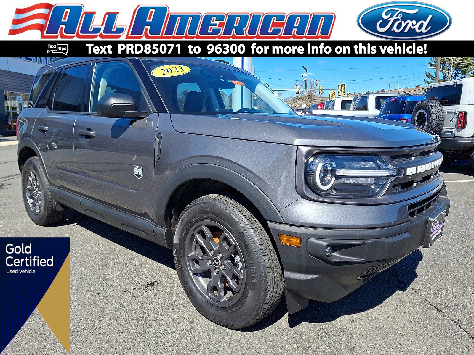 Certified 2023 Ford Bronco Sport Big Bend w/ Convenience Package