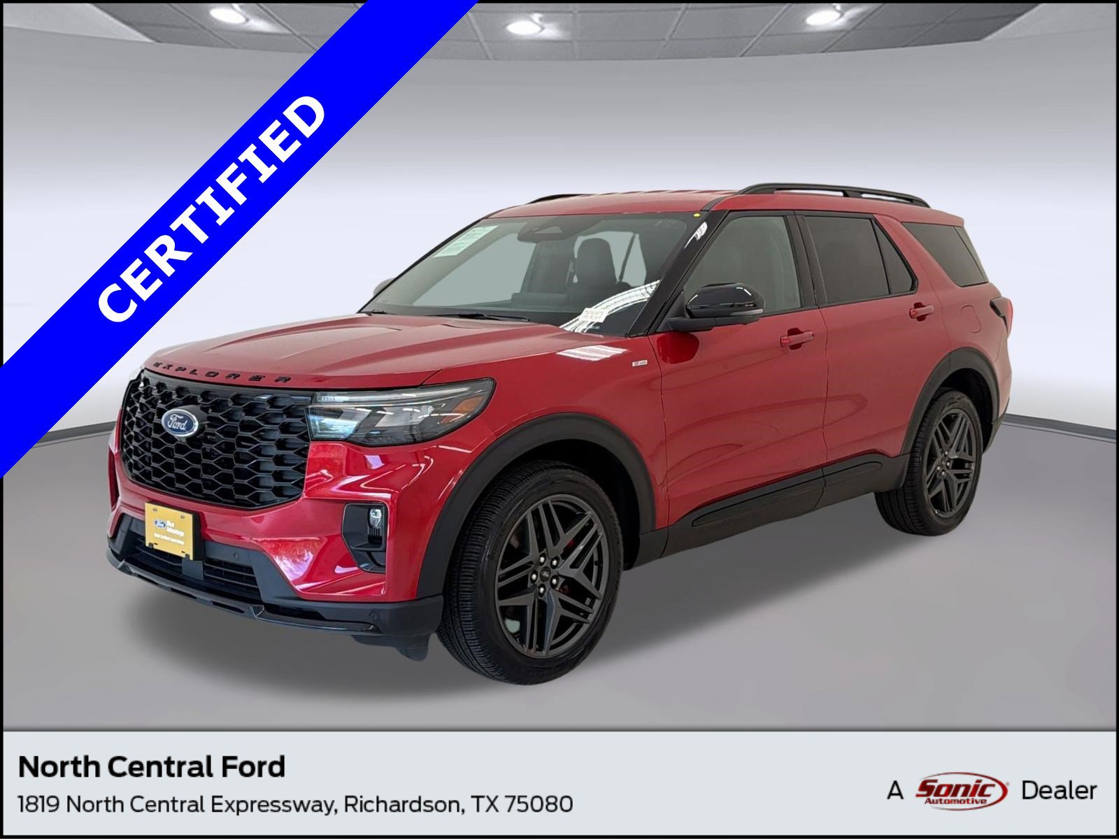 Certified 2025 Ford Explorer ST-Line w/ ST-Line Street Pack