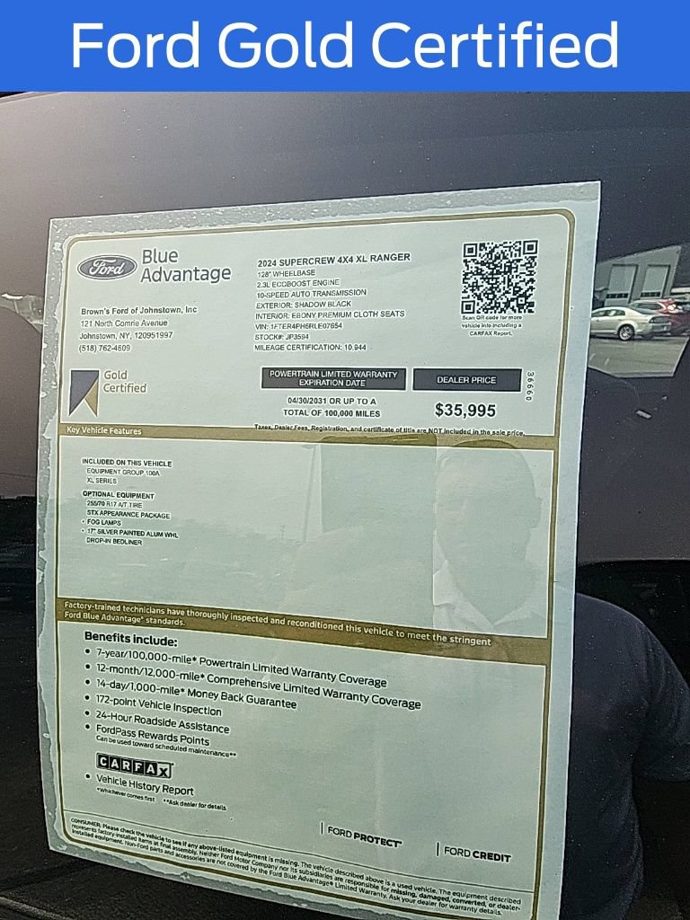 Certified 2024 Ford Ranger XL AWD/4WD image 15