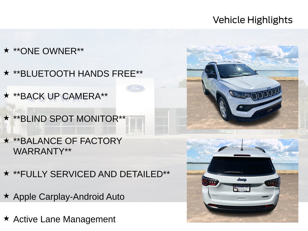 Used 2022 Jeep Compass Latitude FWD image 6
