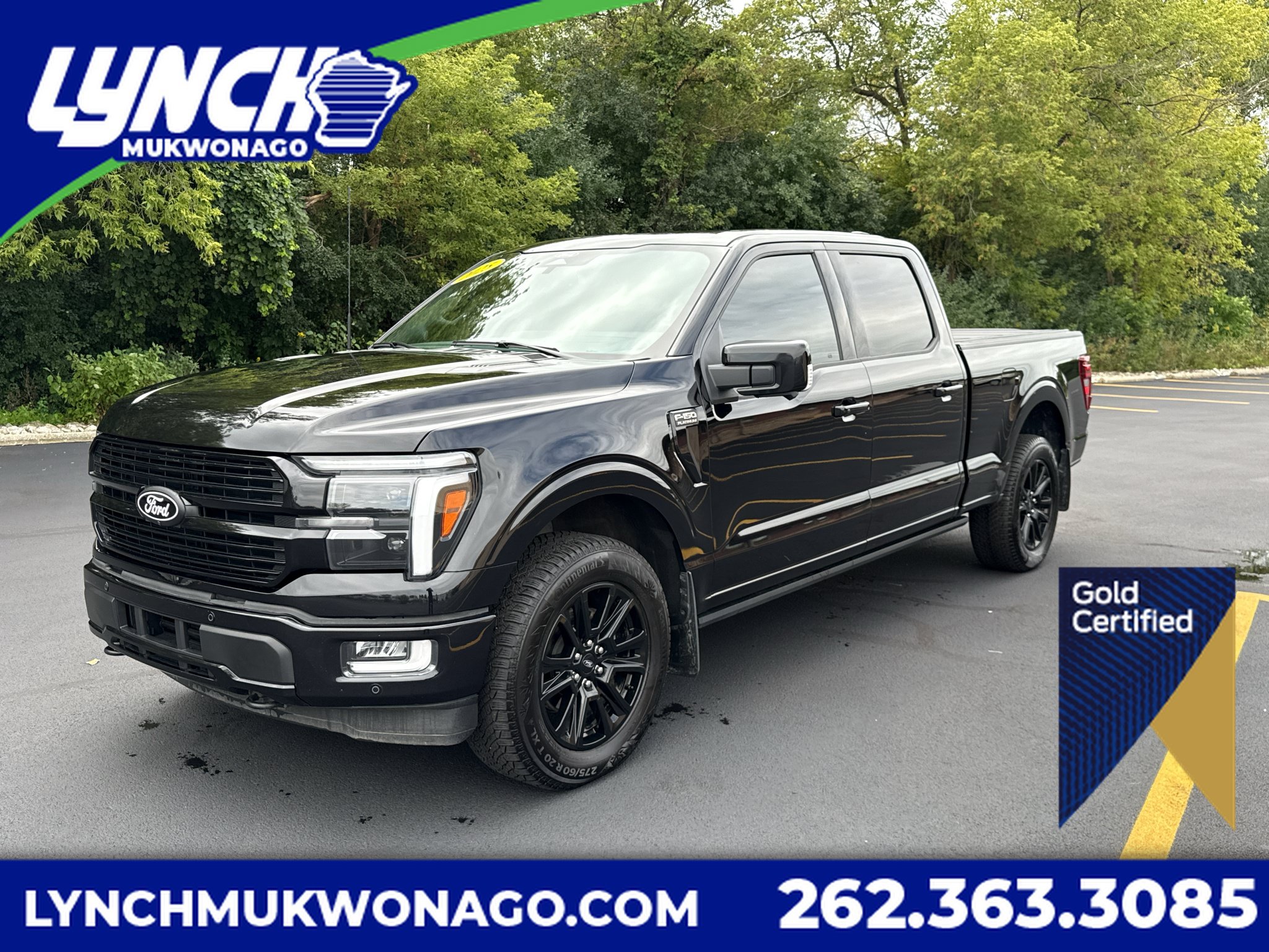 Certified 2025 Ford F150 Platinum w/ FX4 Off-Road Package