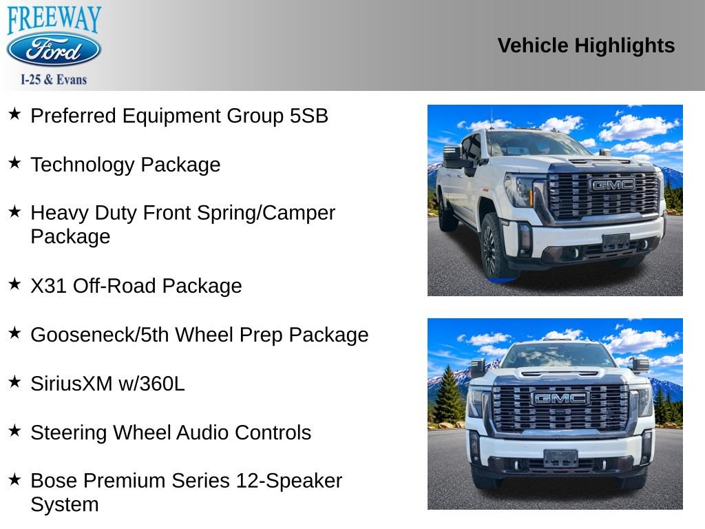 Used 2024 GMC Sierra 3500 Denali Ultimate AWD/4WD image 3