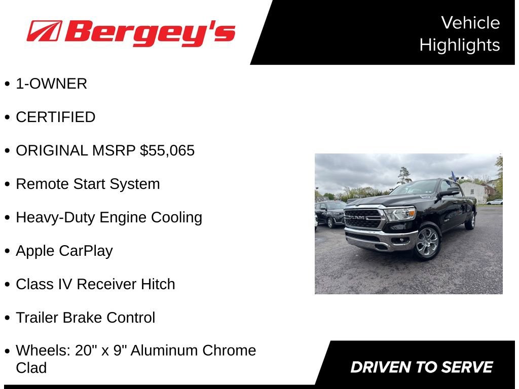 Used 2022 RAM 1500 Big Horn AWD/4WD image 5