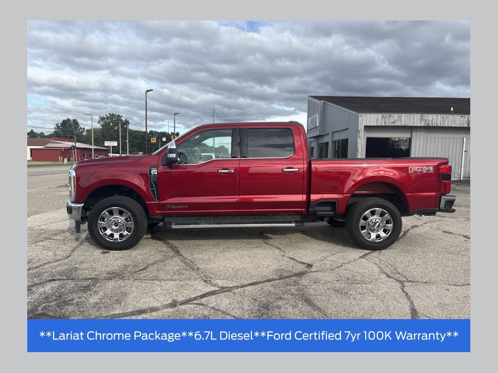 Certified 2025 Ford F250 Lariat w/ Chrome Package AWD/4WD image 1
