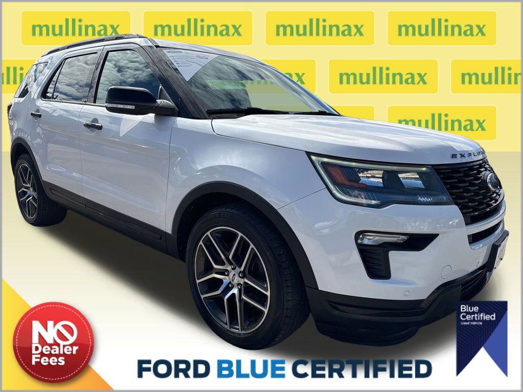 Certified 2019 Ford Explorer Sport w/ Equipment Group 401A image 1
