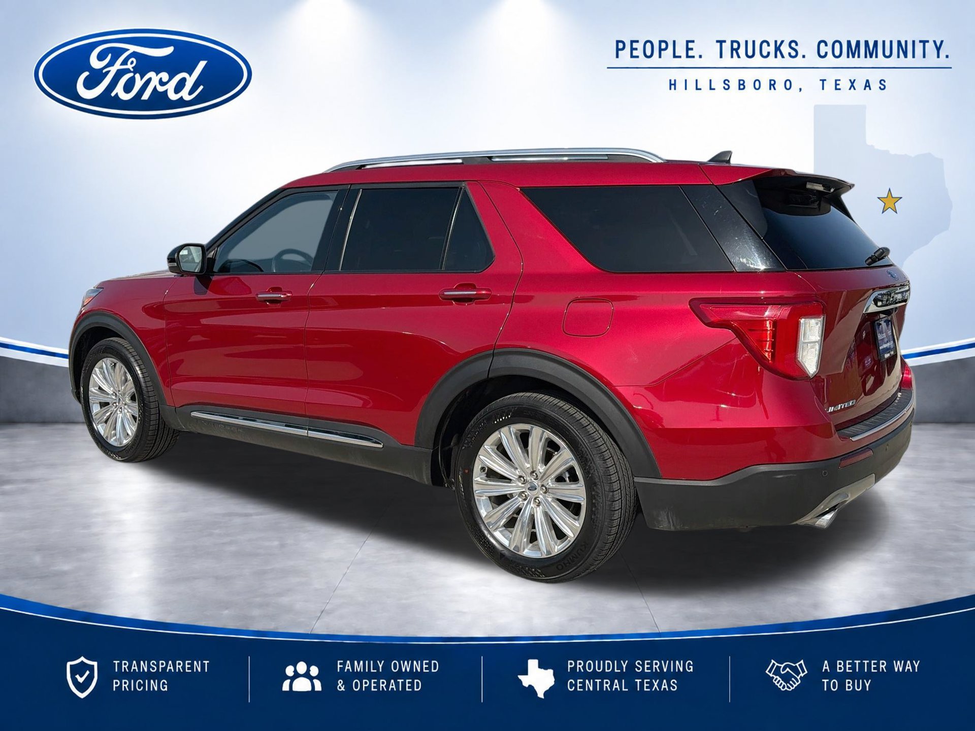 Certified 2023 Ford Explorer Limited w/ Limited Technology Package RWD image 7