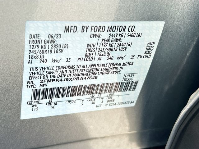 Certified 2023 Ford Edge SEL AWD/4WD image 40