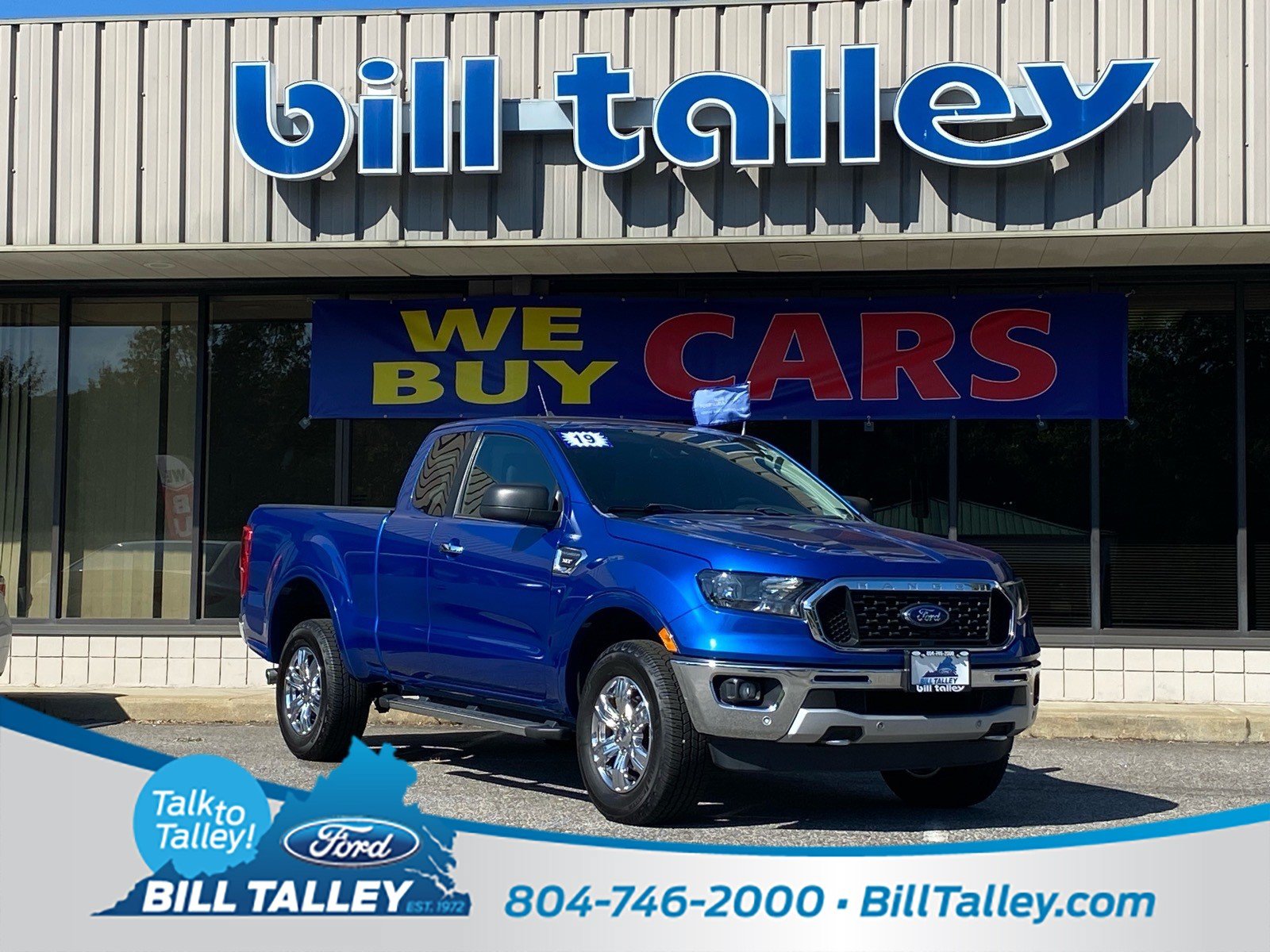 Certified 2019 Ford Ranger XLT w/ Equipment Group 301A Mid RWD image 1