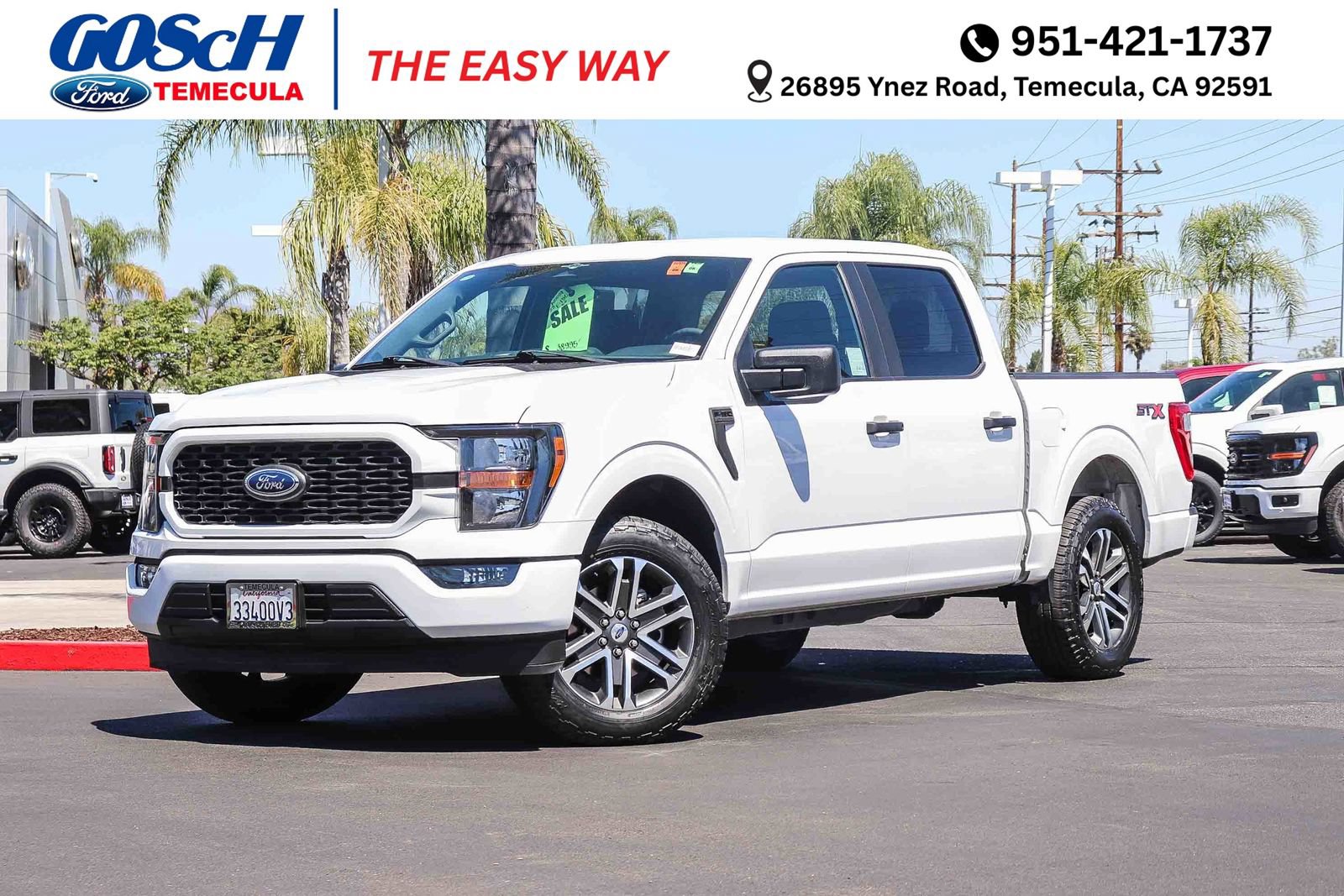 Certified 2023 Ford F150 XL w/ STX Appearance Package RWD image 1