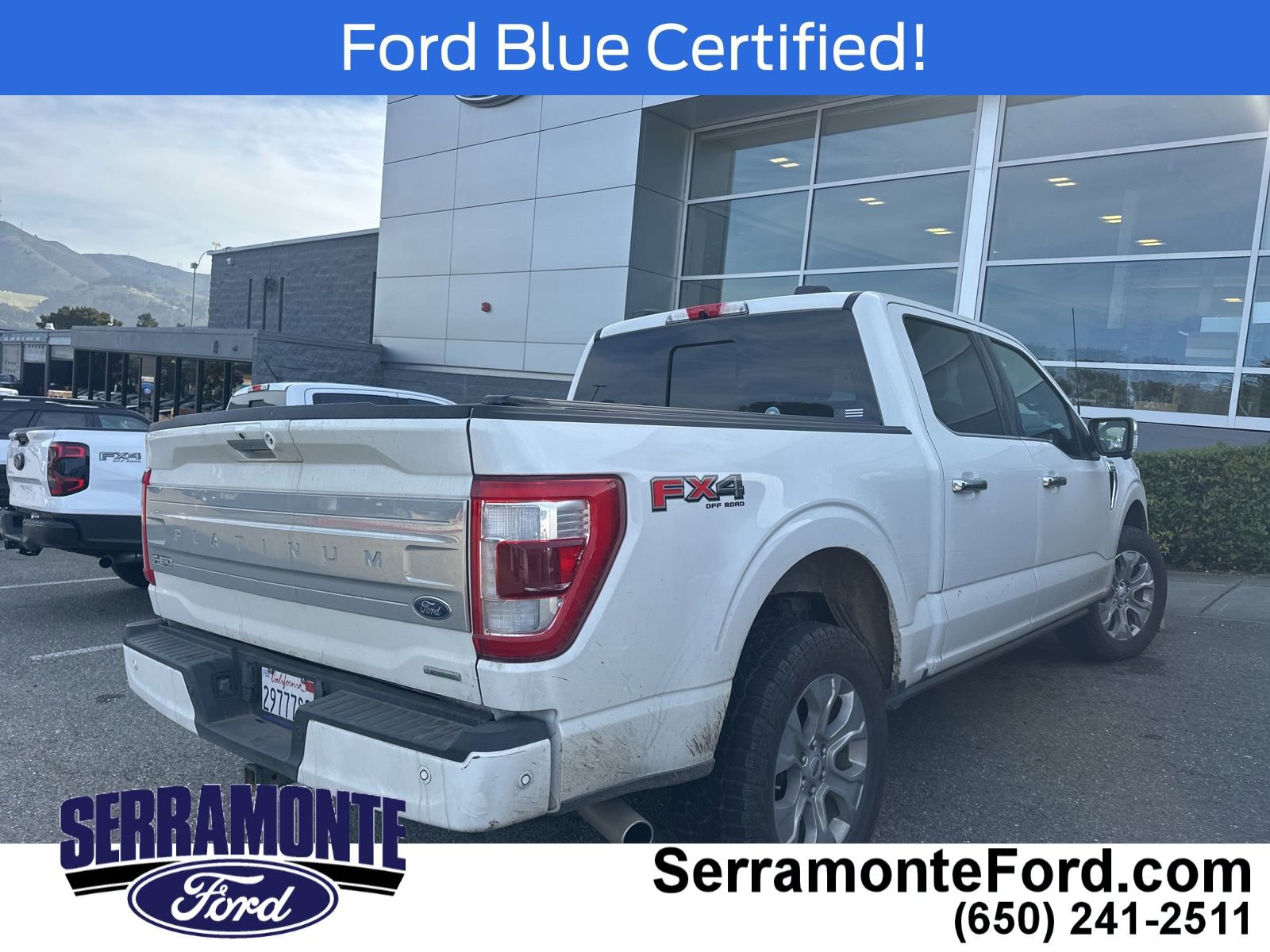 Certified 2023 Ford F150 Platinum w/ Equipment Group 701A High image 6