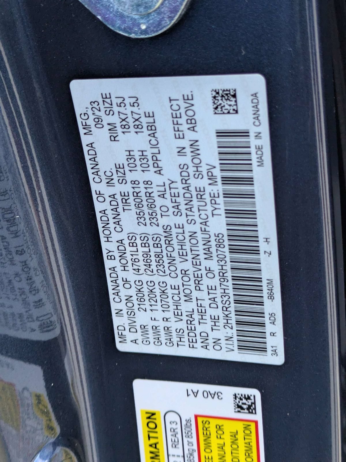 Used 2024 Honda CR-V EX-L image 16