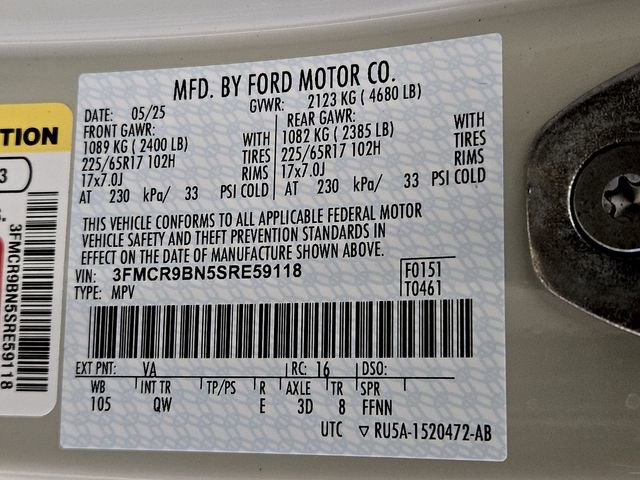 Certified 2025 Ford Bronco Sport Big Bend w/ Convenience Package image 26