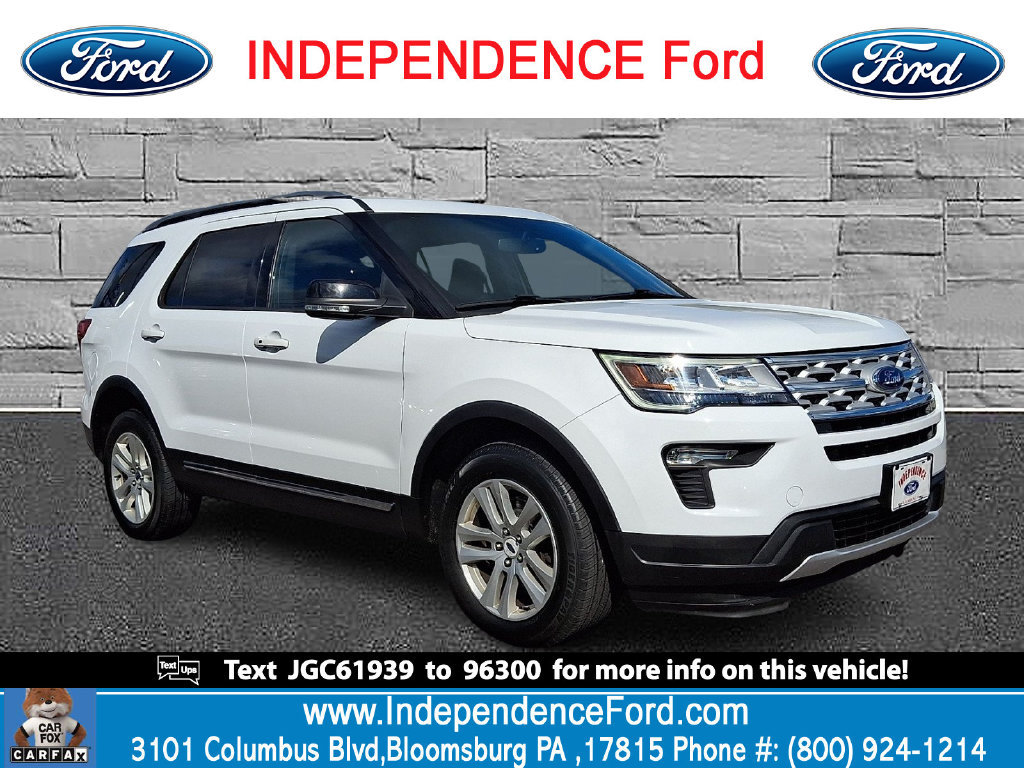 Certified 2018 Ford Explorer XLT w/ Equipment Group 201A AWD/4WD image 1
