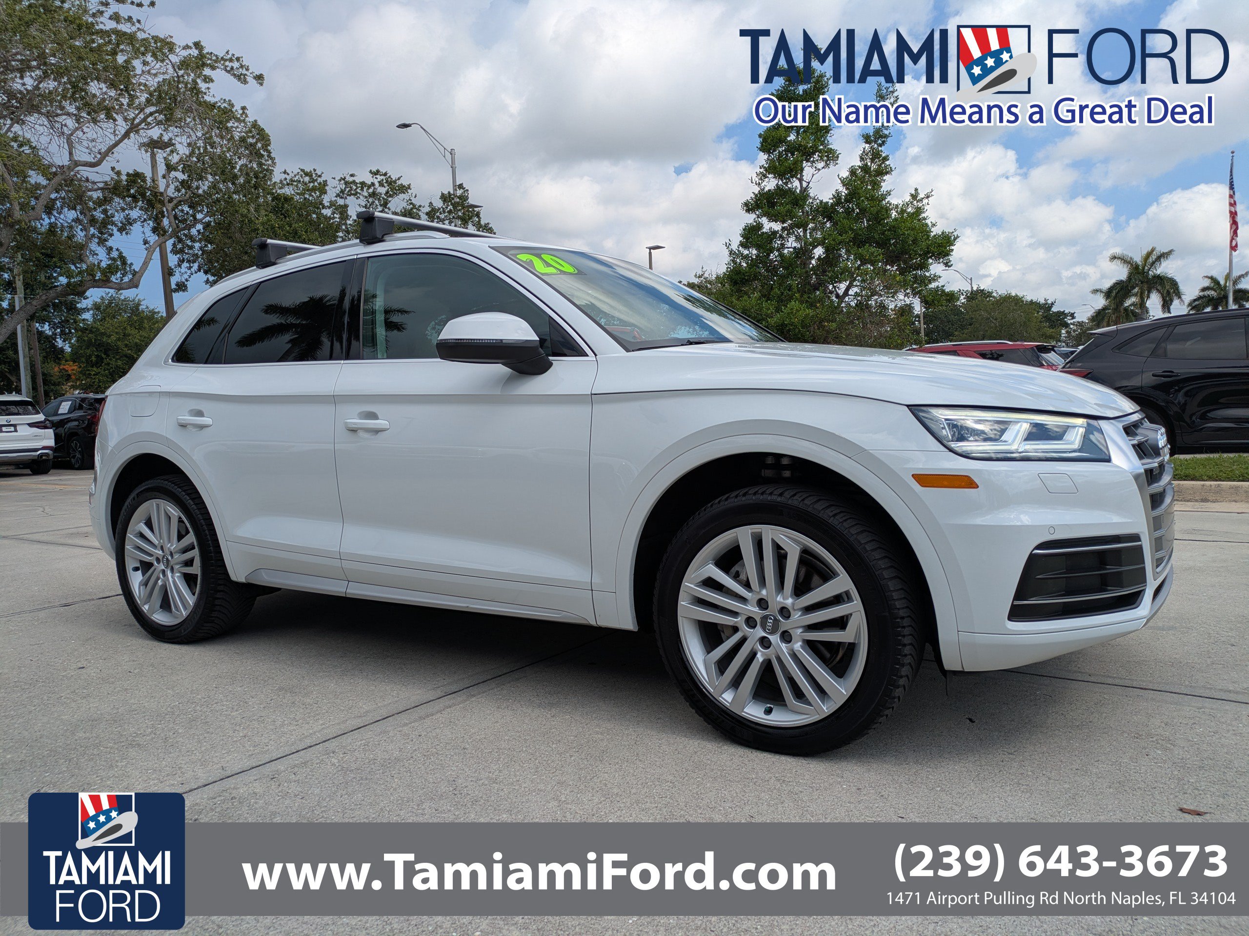 Used 2020 Audi Q5 2.0T Premium Plus w/ Premium Plus Package AWD/4WD image 1