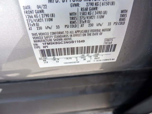 Certified 2022 Ford Explorer ST w/ Equipment Group 401A AWD/4WD image 35