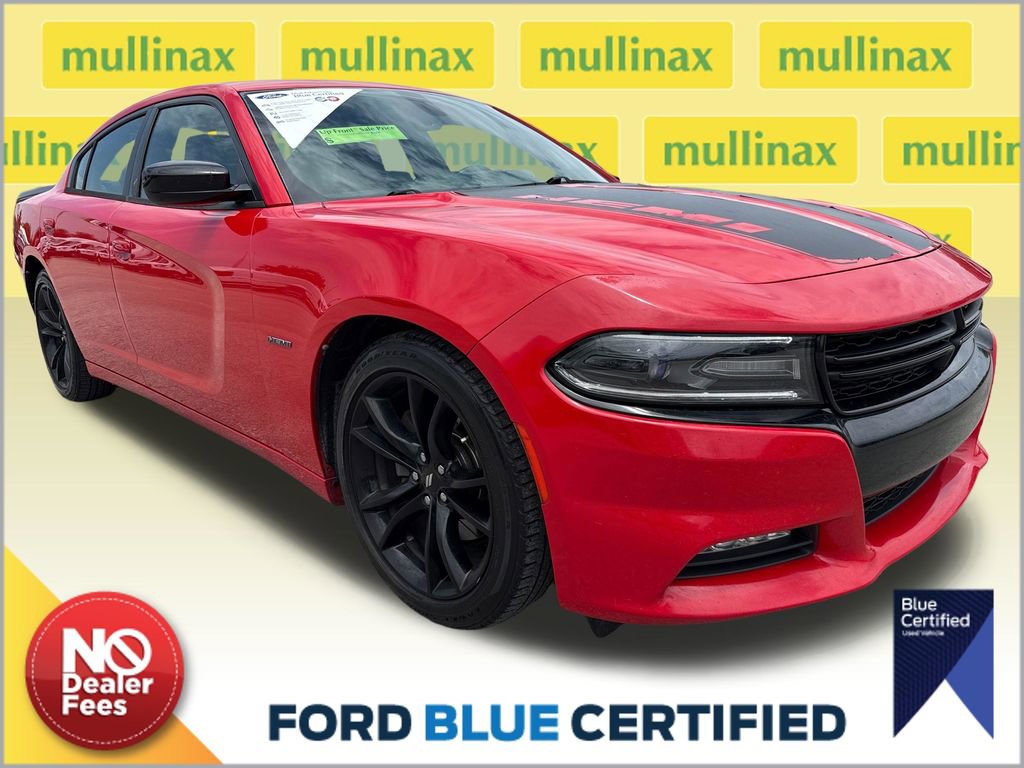 Used 2017 Dodge Charger R/T w/ Blacktop Package RWD image 1