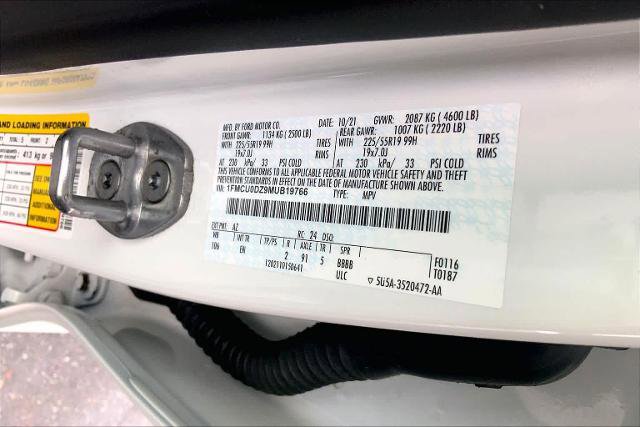 Certified 2021 Ford Escape Titanium image 33