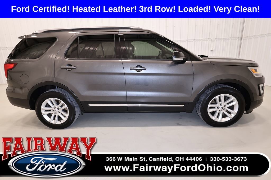 Certified 2017 Ford Explorer XLT w/ Equipment Group 202A