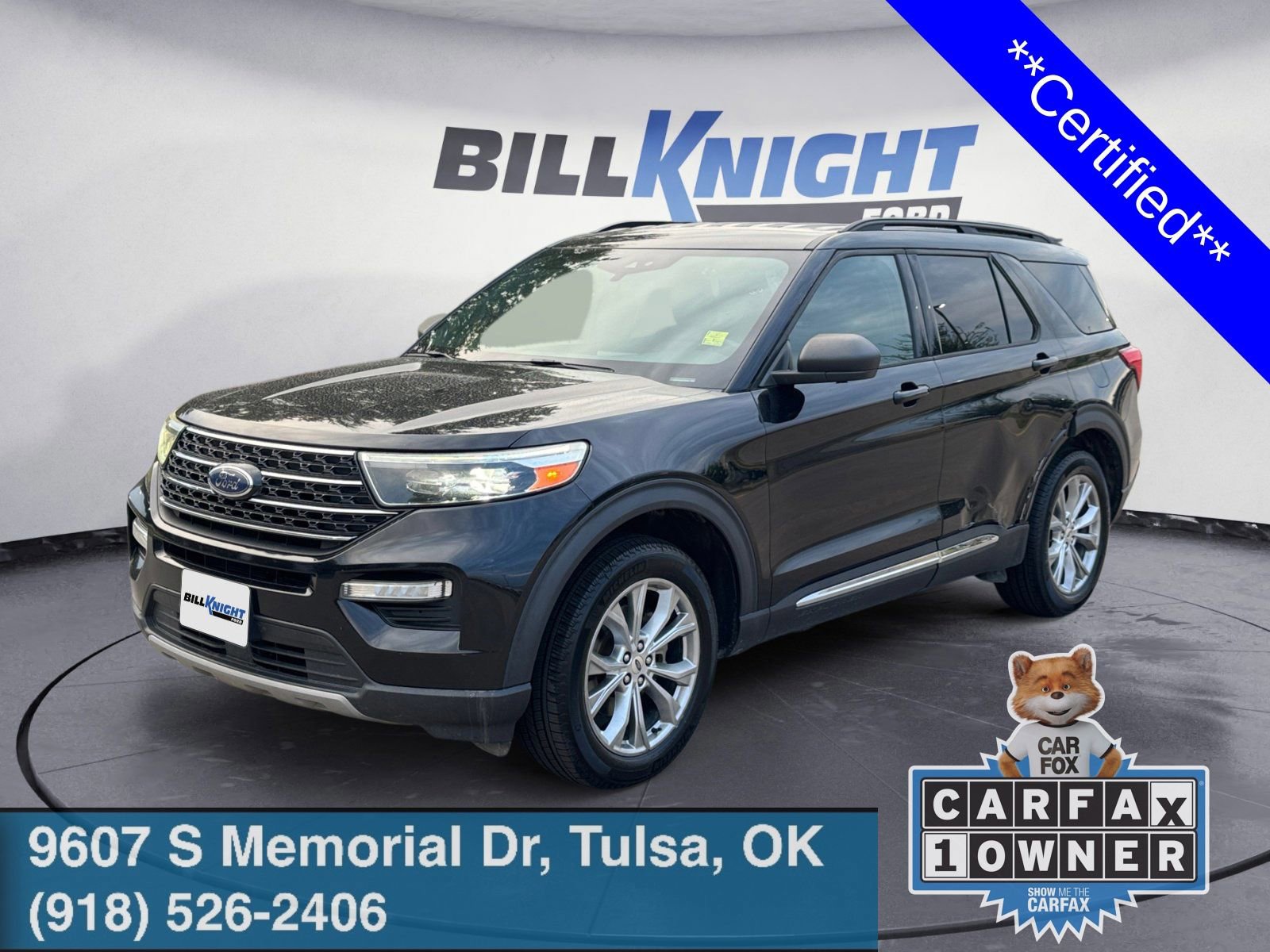Certified 2020 Ford Explorer XLT w/ Equipment Group 202A