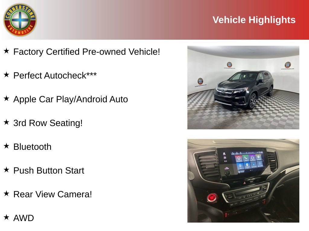 Used 2022 Honda Pilot Touring image 2