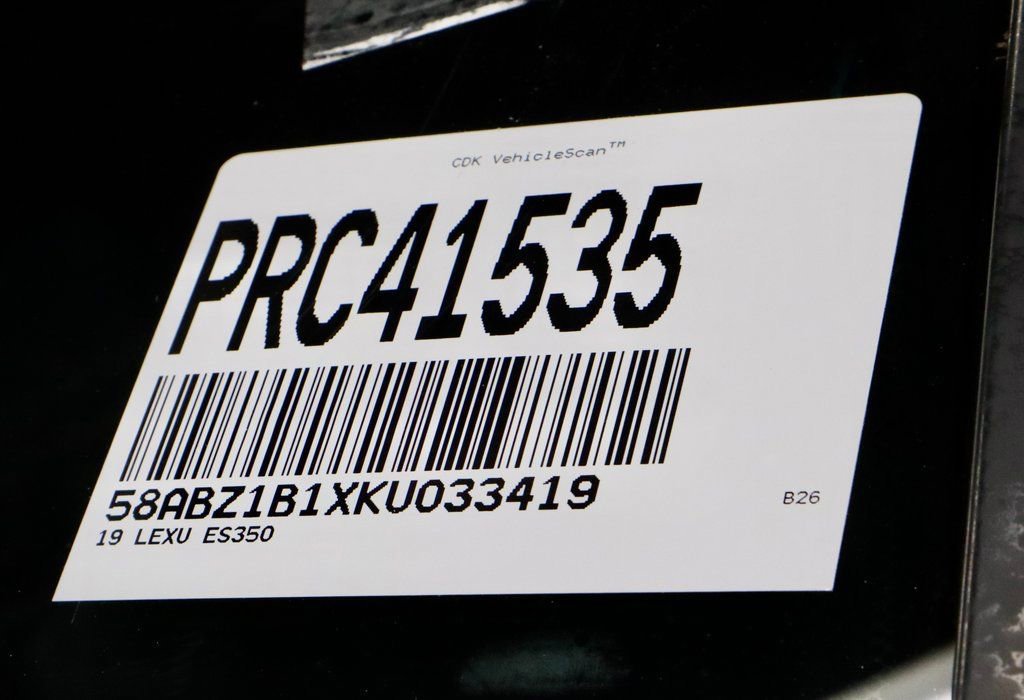 Used 2019 Lexus ES 350 Luxury image 32